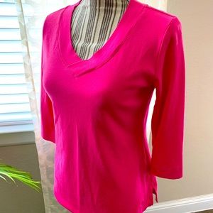 Isaac Mizrahi Pima Cotton Pullover